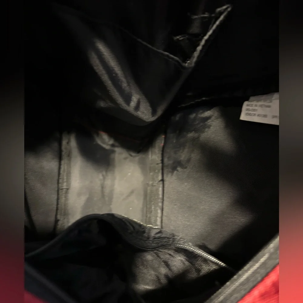 Eddie Bauer Back Pack, Sports, Camper,‎ Hiking Red Canvas See Pics